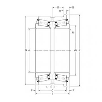  105120/105165H Gamet Tapered Roller bearing 
