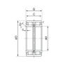  E5012 NACHI Cylindrical roller bearing