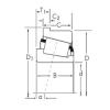  07100-A/07210XB Timken Tapered Roller bearing 