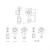  I60E-2R KF Radial pherical plain bearing 