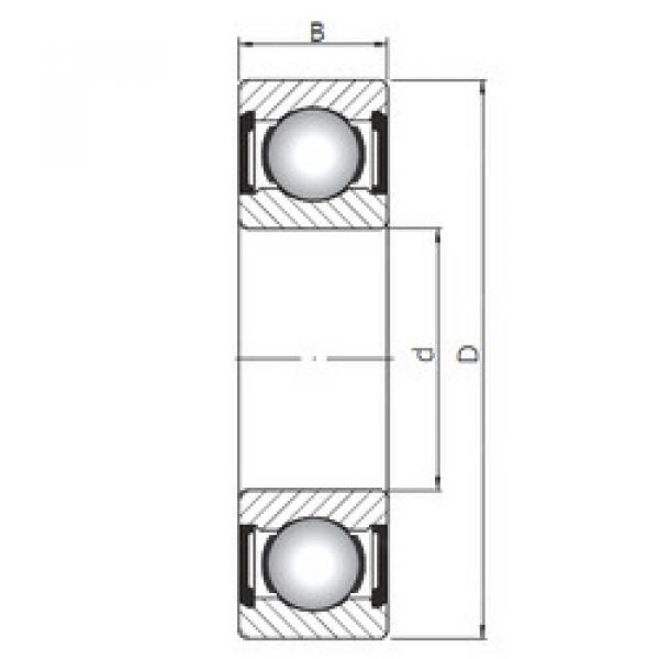  61903 ZZ CX Deep groove ball bearing  #2 image