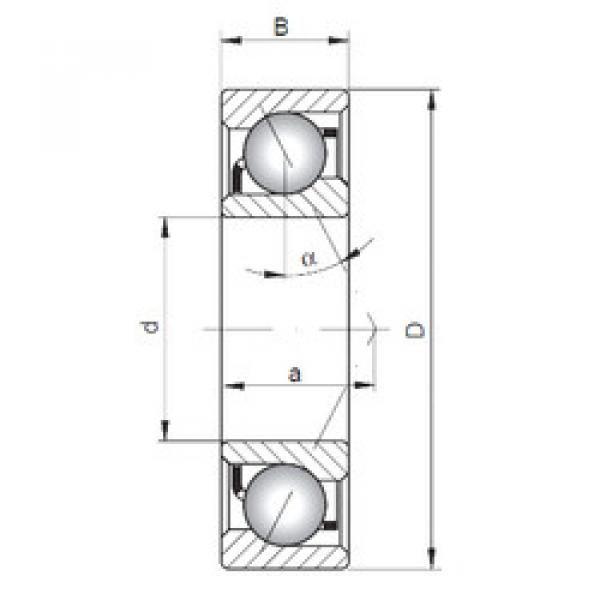  7009 A CX Angular Contact Ball bearing  #2 image